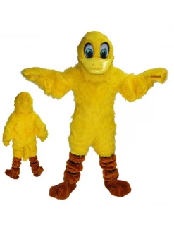 Mascotte Canard Jaune Adulte