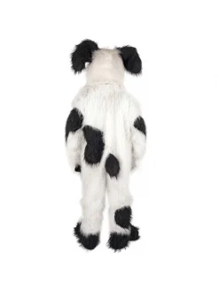 ESPA - Funny Fashion Mascotte Chien Blanc Et Noir Adulte Avec Accessoires -WIDMANN Soldes mascotte chien blanc et noir adulte avec accessoires 3