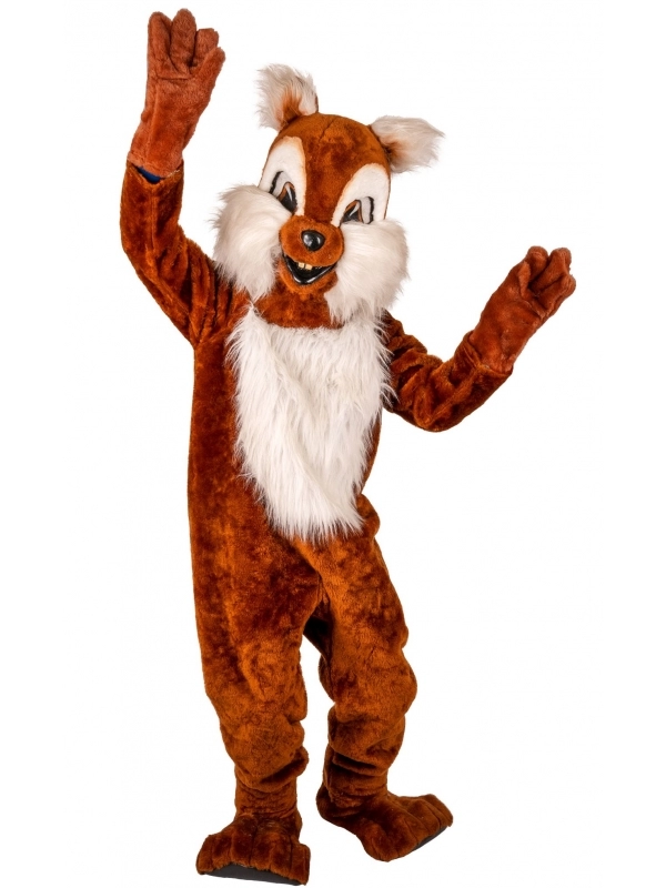 ESPA - Funny Fashion Mascotte Ecureuil Adulte Avec Accessoires 2 ESPA - Funny Fashion Mascotte Ecureuil Adulte Avec Accessoires – Image 2