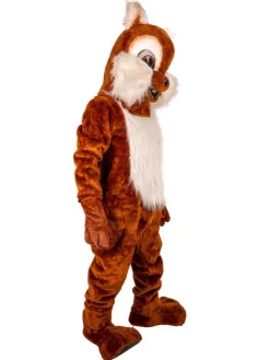 ESPA - Funny Fashion Mascotte Ecureuil Adulte Avec Accessoires