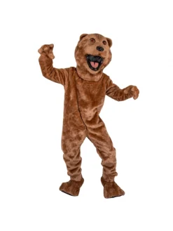 ESPA - Funny Fashion Mascotte Ours Brun Adulte Avec Accessoires