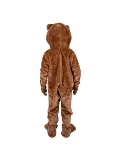 ESPA - Funny Fashion Mascotte Ours Brun Adulte Avec Accessoires -WIDMANN Soldes mascotte ours brun adulte avec accessoires 3