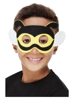 Smiffys Masque D'abeille En Feutre Avec élastique (enfant) -WIDMANN Soldes masque d abeille en feutre avec elastique enfant 2