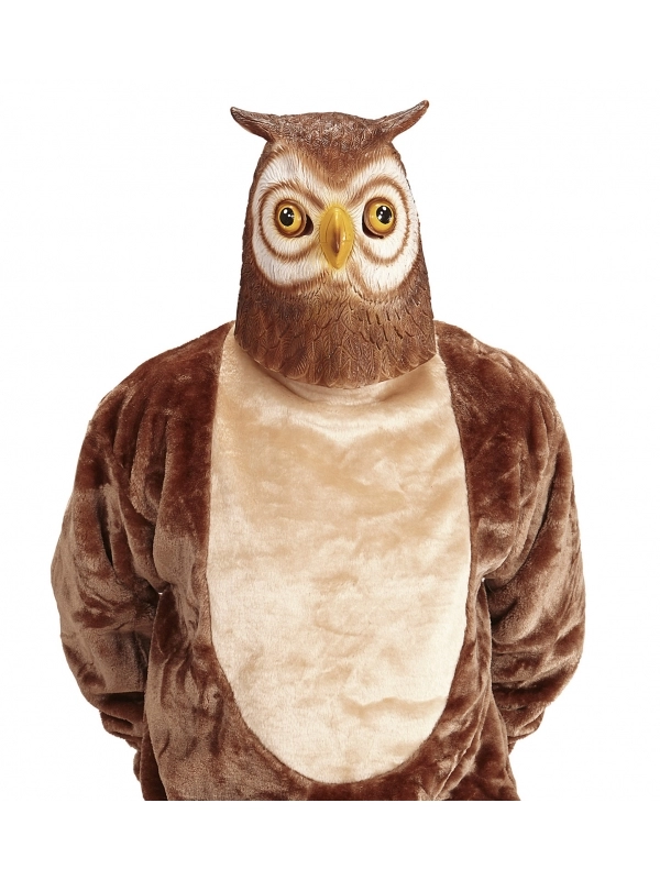 WIDMANN Masque Intégrale De Chouette En Latex - Adulte 2 WIDMANN Masque Intégrale De Chouette En Latex - Adulte – Image 2