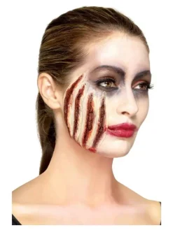 Smiffys Masque Latex Entailles -WIDMANN Soldes masque latex entailles 4