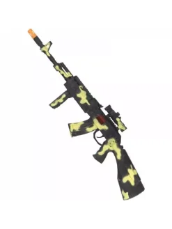 Smiffys Mitraillette Style Camouflage Avec Effet étincelles