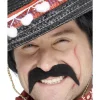 Smiffys Moustache De Bandit Mexicain, Noire, Autoadhésive
