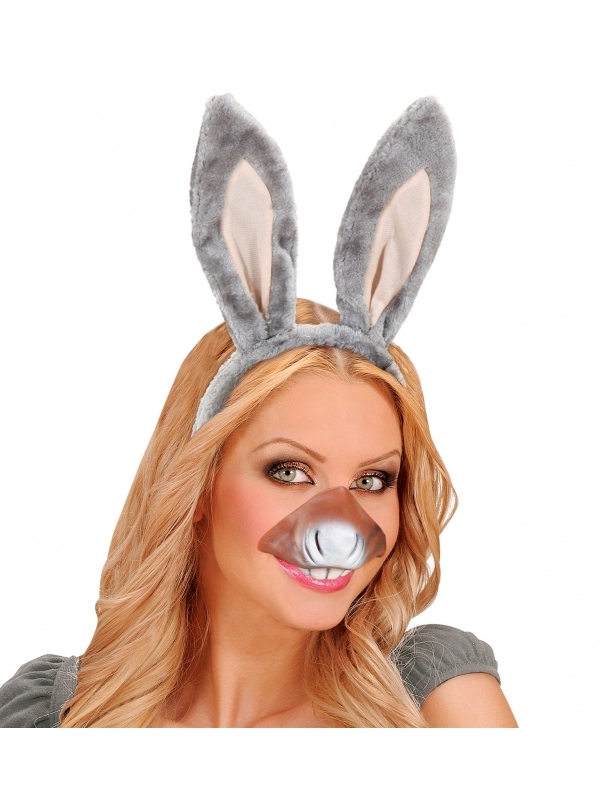 WIDMANN Oreilles Et Museau D'Ane Pour Adulte 1 WIDMANN Oreilles Et Museau D'Ane Pour Adulte