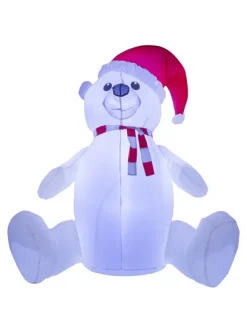 ESPA - Funny Fashion Ours Polaire Gonflable (180cm) -WIDMANN Soldes ours polaire gonflable 180cm 2