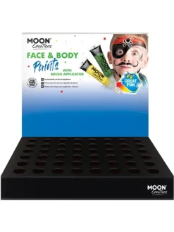 Smiffys Paquet De 12 Maquillages Moon Créations, Visage Corps