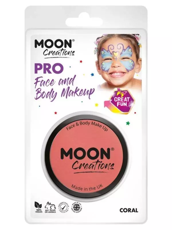 Smiffys Peinture Pro Visage Corail - Cosmic Moon 2 Smiffys Peinture Pro Visage Corail - Cosmic Moon – Image 2