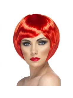 Smiffys Perruque Bimbo Rouge
