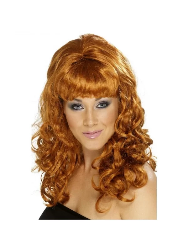 Smiffys Perruque Cindy Rousse 1 Smiffys Perruque Cindy Rousse