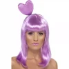 Smiffys Perruque Coeur Bonbons Lilas