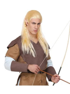 WIDMANN Perruque D'elfe Pour Un Look Fantastique -WIDMANN Soldes perruque d elfe pour un look fantastique 2