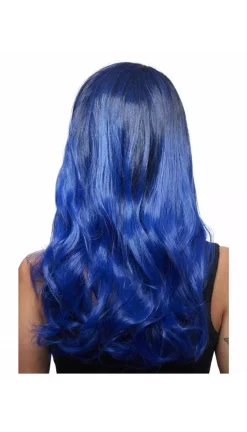 Smiffys Perruque Femme Manic Panic (Bleu De Minuit) -WIDMANN Soldes perruque femme manic panic bleu de minuit 2