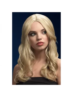 Smiffys Perruque Fever Khloe Blonde Foncé