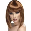 Smiffys Perruque Glamour Châtain