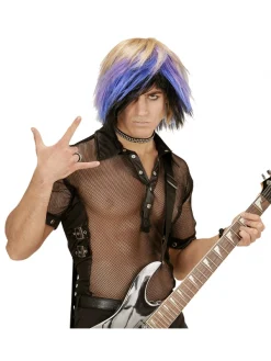 WIDMANN Perruque Manga Emo Pour Homme 5 WIDMANN Perruque Manga Emo Pour Homme -WIDMANN Soldes perruque manga emo pour homme 2