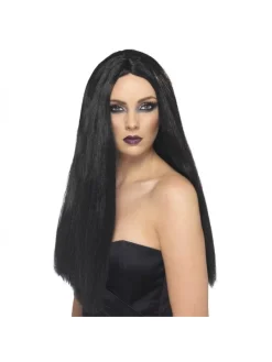 Smiffys Perruque Sorcière Noire Longue