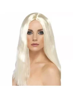 Smiffys Perruque Star Longue Blonde