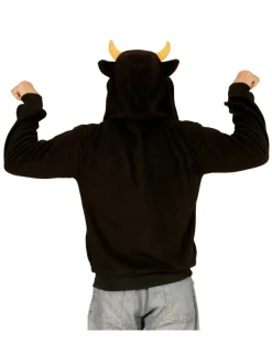 WIDMANN Polaire Avec Capuche Tête De Taureau Pour Adulte 6 WIDMANN Polaire Avec Capuche Tête De Taureau Pour Adulte -WIDMANN Soldes polaire avec capuche tete de taureau pour adulte 2