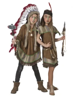 Poncho Indien Garçon -WIDMANN Soldes poncho indien garcon 3