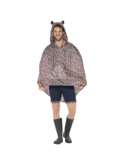Smiffys Poncho Party Imperméable Léopard -WIDMANN Soldes poncho party impermeable leopard 1