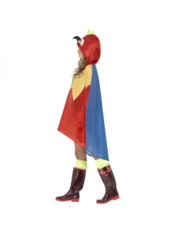 Smiffys Poncho Party Imperméable Perroquet -WIDMANN Soldes poncho party impermeable perroquet 3