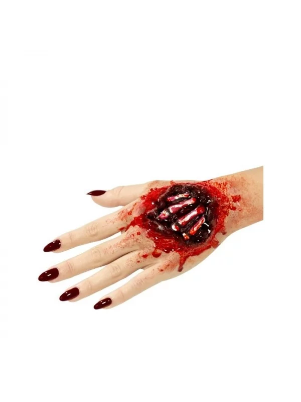 Smiffys Prothèse Latex Os De La Main Apparents Avec Adhésif 1 Smiffys Prothèse Latex Os De La Main Apparents Avec Adhésif