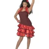 Robe Espagnole Femme Rouge Du S/M Au L/XL