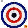 WIDMANN Rosace Tricolore France - 50 Cm, Ignifugée