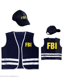 WIDMANN Set Agent Du FBI Enfant (gilet, Casquette) 7 WIDMANN Set Agent Du FBI Enfant (gilet, Casquette) -WIDMANN Soldes set agent du fbi enfant gilet casquette 2