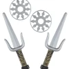 WIDMANN Set D'armes Ninja Enfant (une Paire De Sai Et 2 Shurikens)