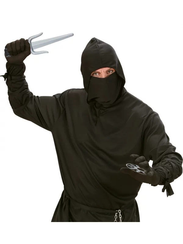 WIDMANN Set D'armes Ninja Enfant (une Paire De Sai Et 2 Shurikens) 3 WIDMANN Set D'armes Ninja Enfant (une Paire De Sai Et 2 Shurikens) – Image 3