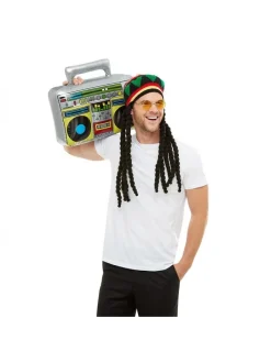 Smiffys Set Jamaïcain Multicolore