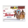 WIDMANN Set Maquillage Indien (4 Crayons Blanc, Rouge Indien, Vert, Jaune)