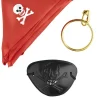 WIDMANN Set Pirate (bandana, Cache-oeil, Boucle D'oreille)