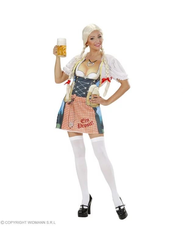 WIDMANN Tablier Bavaroise Portant Des Bières 1 WIDMANN Tablier Bavaroise Portant Des Bières