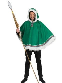 Un Poncho Avec Capuche Bébé Esquimau Pour Le Carnaval -WIDMANN Soldes un poncho avec capuche bebe esquimau pour le carnaval 2