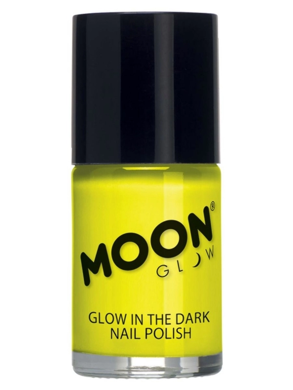 Smiffys Vernis à Ongles UV Fluo Jaune - Moon Créations 2 Smiffys Vernis à Ongles UV Fluo Jaune - Moon Créations – Image 2